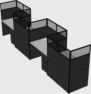 Cabines rectangulaires