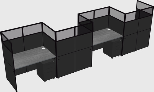 Rectangular cubicles