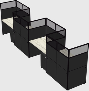 Rectangular cubicles