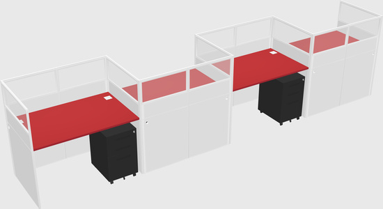 Rectangular cubicles