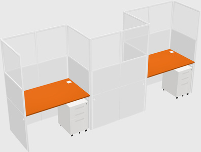 Rectangular cubicles