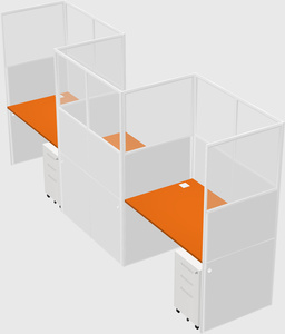 Rectangular cubicles