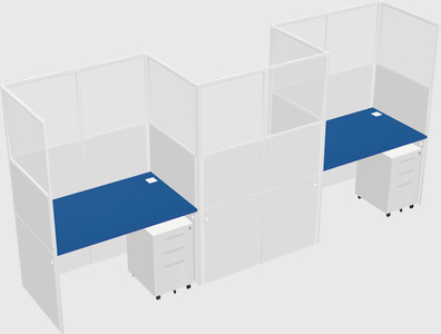 Rectangular cubicles