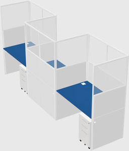 Rectangular cubicles