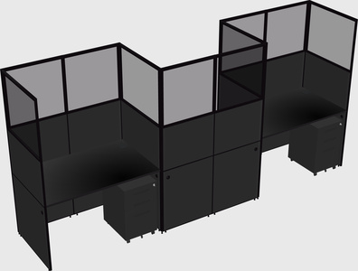 Rectangular cubicles