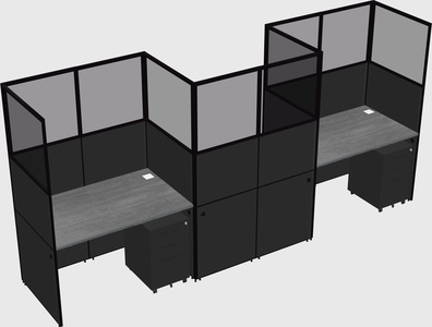 Rectangular cubicles