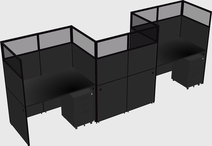 Cabines rectangulaires