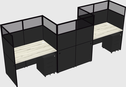 Cabines rectangulaires