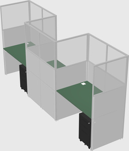 Rectangular cubicles