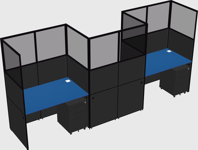 Rectangular cubicles