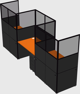 Rectangular cubicles