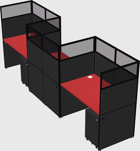 Rectangular cubicles