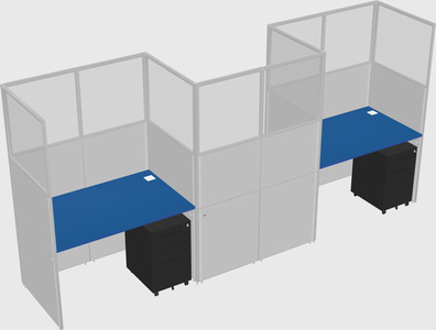 Rectangular cubicles