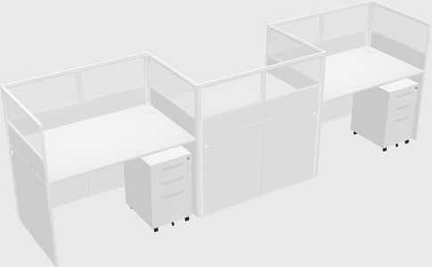 Rectangular cubicles