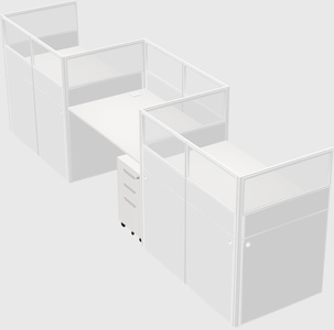 Rectangular cubicles