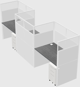 Rectangular cubicles