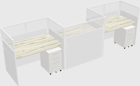 Rectangular cubicles