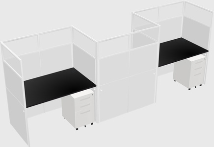 Rectangular cubicles