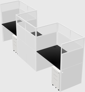 Rectangular cubicles