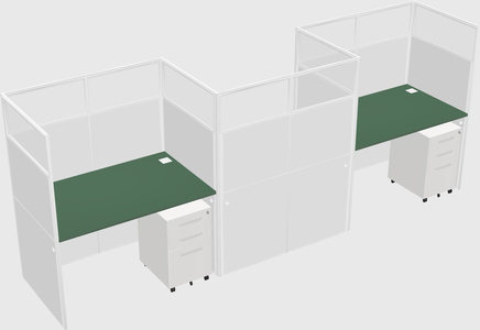 Rectangular cubicles