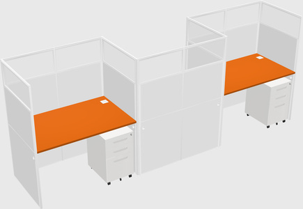 Rectangular cubicles