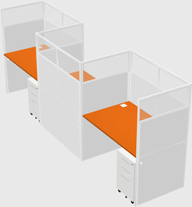 Rectangular cubicles