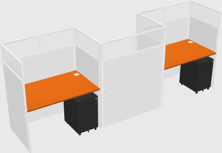 Rectangular cubicles