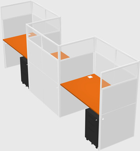 Rectangular cubicles