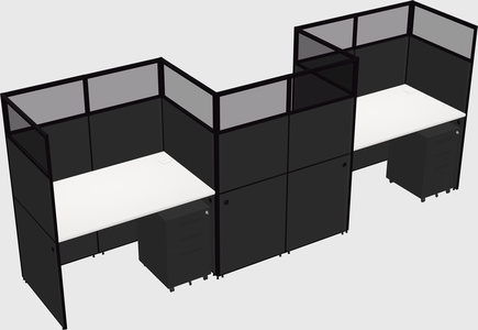 Rectangular cubicles