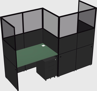 Rectangular cubicles