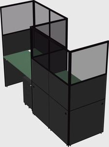 Rectangular cubicles