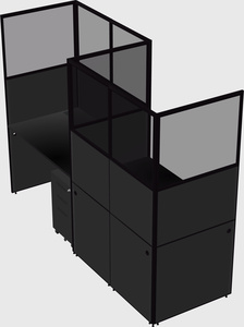 Rectangular cubicles