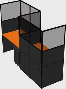 Rectangular cubicles