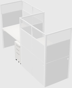 Rectangular cubicles