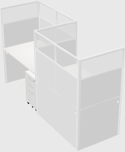 Rectangular cubicles