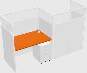 Rectangular cubicles