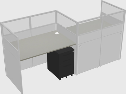 Rectangular cubicles