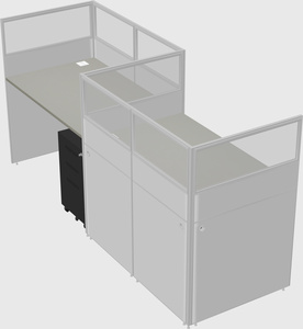 Rectangular cubicles
