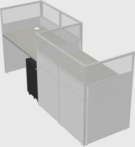 Rectangular cubicles