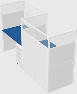 Rectangular cubicles