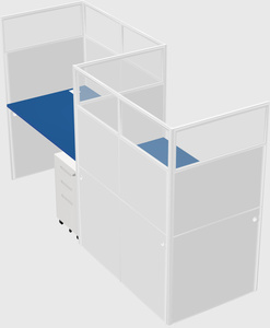Rectangular cubicles