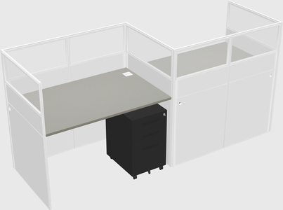 Rectangular cubicles