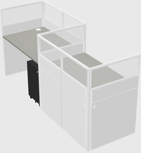 Rectangular cubicles
