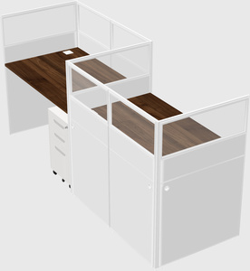 Rectangular cubicles