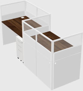 Rectangular cubicles