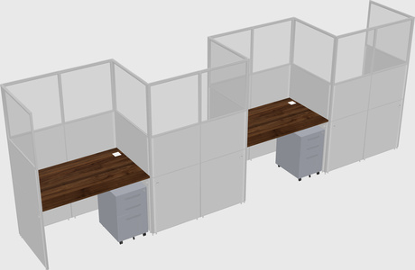 Rectangular cubicles