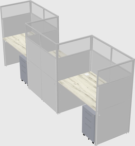 Rectangular cubicles
