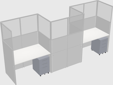 Rectangular cubicles