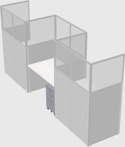 Rectangular cubicles