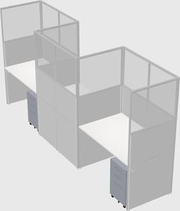 Rectangular cubicles